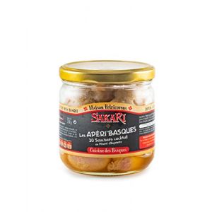 Sakari - Les Apéri'Basques : 20 Saucisses Apéritives Au Piment D'Espelette 250 G (PETRICORENA, neuf)