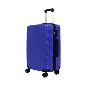 STRAVIA &ndash; Vic &ndash; Valise Cabine Small 45 cm &ndash; Bagage &agrave; Main Avion &ndash; ABS l&eacute;g&egrave;re et r&eacute;sistante &ndash; Serrure &agrave; Code s&eacute;curis&eacute;e &ndash; 4 Roues Double Ultra fluides &ndash; Bleu &ndash; 46 x 32 x 20 cm (ERVEL eu, neuf)