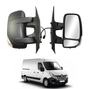 R&eacute;troviseur Ext&eacute;rieur Droit pour Master 3 ann&eacute;e 2010, &Eacute;lectrique, Chauffant, avec Clignotant 16 W, Sonde Temp., 9 broches, 4406886/963016903R (CORNUCOPIARICAMBI, neuf)