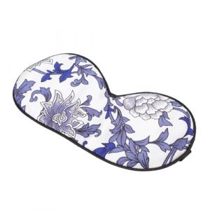 Baluue 1Pc Masque Pour Les Yeux En Soie Nuit De Sommeil Cache-Yeux Au Coucher Masque Pour Les Yeux Confortable Bandeau Nuances Masque Pour Les Yeux En Satin Masque Pour Les Yeux De (Fortune Luck, neuf)
