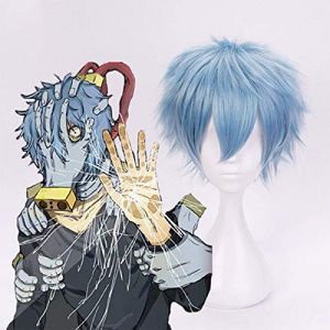 Mon héros académique Cosplay perruque Tomura Shigaraki Cosplay perruque résistant à la chaleur synthétique Boku pas de héros académique Cosplay perruque Halloween (good stuff A, neuf)