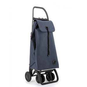 Chariot de Course Rolser I-Max Tweed 4 Roues 2 Pivotantes Pliante - Marino (ROLSER, neuf)