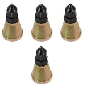 SHINEOFI Lot De 4 Mini Crics Réglables En Aluminium Galvanisé Vérins Hydrauliques De Remplacement Vérins À Cliquet Pour Soulever Le Sol Mini Cric À Vis En Acier 45# (Long Pavilion, neuf)
