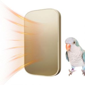 Chauffage pour Cage d'oiseaux | Perchoir Chauffant pour Cage De Perrochet | Accessoires pour Terrarium Volière Intérieur Voyage Petits Animaux Perruches Calopsittes Canaris (Yuyuxian, neuf)