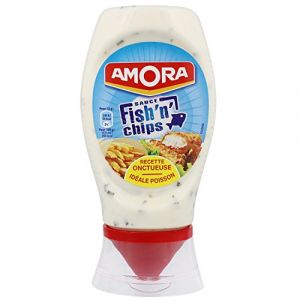 Amora Sauce Fish'n'Chips 251 g (♥♥♥ GALAX France ♥♥♥ Sourire, Joie et Bonne Humeur, neuf)