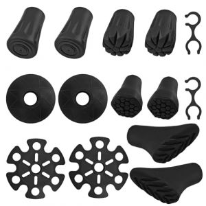 14pcs Embout Canne De Marche, Embout Baton De Marche, Embout De Canne De Marche, Embout Baton De Randonnée, Embout Baton Marche Nordique, Embouts De Cannes (CHENGZHIYAN, neuf)