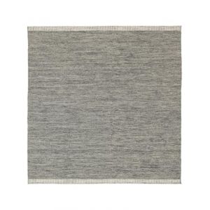 RugVista Serafina Tapis Kilim Moderne, 250x250 cm, Carr&eacute;, Poil Court, Nettoyage &agrave; Sec, Salon, Salle de s&eacute;jour, Chambre, Salle &agrave; Manger, Fabriqu&eacute; &agrave; la Main, Fonc&eacute; Gris (Rugvista, neuf)