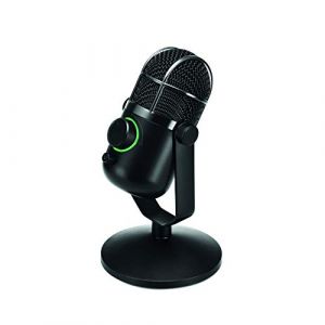 Thronmax Mdrill Dome (M3) Microphone à condensateur (Noir) pour des enregistrements HD Professionnels (48 kHz) de qualité Studio pour Podcast / Streaming / Chat / Gameplay / Youtube / etc. (okluge, neuf)
