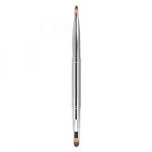 Brosse à lèvres pour à lèvres, brosse à crayon à lèvres, Dougleur d'applicateur de sourcils à lèvres rétractable, Double pointes brosses de sourcils pour le paupice, crèmes (savetian, neuf)