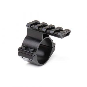 CROKZ Lampe de poche tactique et vis&eacute;e laser, support de serrage for canon nervur&eacute; avec rail adapt&eacute; aux tubes de fusil de chasse de calibre 12 Mossberg 500 Maverick 88 M4/565 (chengdeaidaxinyuanshangmaoyouxiangongsi, neuf)