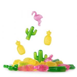 KEQAR 12 glaçons réutilisables pour boissons rafraîchissantes, glaçons de fête, couleurs vives, glaçons réutilisables idéaux pour l'été ! (APENGPENG, neuf)