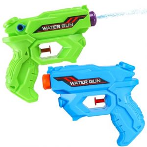 Pistolet &agrave; Eau pour Enfant, 2 Pi&egrave;ces Petit Pistolet &agrave; Eau Pistolet Jouet, Pistolet a Eau Enfant, Jouet Pistolet &agrave; Eau pour Enfants, Mini Pistolets &agrave; Eau, Jouet Plage Piscine F&ecirc;te Eau (ChenJie Direct, neuf)