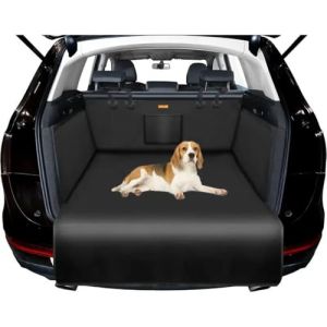 CWMQA Housse Coffre Voiture Chien pour BMW X1 F48 2016 2017 2018 2019 2020 2021,Anti D&eacute;chirure et Imperm&eacute;able,Housse de Coffre de Chien Lavable Tapis de Protection (陈天顺, neuf)