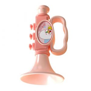 MagiDeal Jouet sifflet trompette &eacute;ducatif en forme de petite trompette pour b&eacute;b&eacute;s de 2, 3 et 4 ans, gar&ccedil;ons et filles, cadeaux de No&euml;l d'anniversaire, Rose (Grand Plaisir 360, neuf)