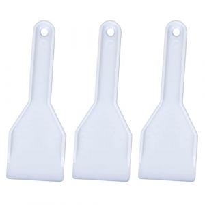 CPJJ Set de 3 grattoirs à Glace en Plastique Rigide,dégivrant congélateur,pour dégivrer Facilement et en Toute propreté Votre réfrigérateur ou congélateur, idéal pour Retirer la Glace (ZHIBIN TRADING LTD, neuf)