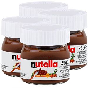 Ferrero Nutella Lot de 4 petits pots à tartiner au chocolat 25 g (Promoo Holdings, neuf)