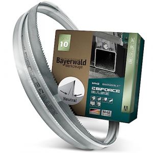 Lame de scie à ruban Bayerwald pour le métal - Lame de scie à ruban 1400 x 13 x 0.65 x 14 pces - M42 Lame de scie à ruban pour métal acier + métaux non ferreux (Sawblade King, neuf)