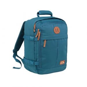 Cabin Max Sac &agrave; dos Metz : bagage &agrave; main et sac &agrave; dos de voyage id&eacute;al pour avion, sac de voyage - Compatible avec Ryanair, Wizz Air et Eurowings, Bleu p&eacute;trole avec poche, 40x30x20cm, Rucksack (Cabin Max EU, neuf)