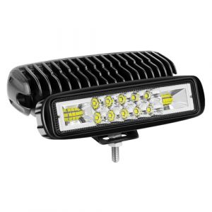 Willpower 2PCS Phare de Travail LED 15cm 6'' 24W Projecteur LED 12V 24V Etanche IP67 Spot Feux Antibrouillard pour 4x4 Voiture Camion Tracteur SUV Bateau Quad Vehicule (gzyizai, neuf)