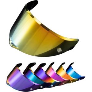 PSLER Visière de Casque pour AGV Pista GP RR Pista GPR CORSA-R RACE 3 RACE 2, Visière Teintée pour Casque Moto Accessoires(Or Profond) (ohhmotor88, neuf)