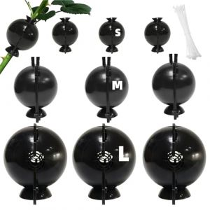 9PCS Germoir Mini Serre Pour Semis Boule de Marcottage Aerien, Godets de Repiquage Germer Pour Plante Germer Int&eacute;rieur Ext&eacute;rieur Mat&eacute;riel Pour Serre et Semis Bouturage Boule Marcottage Kit Germination (Ehonu, neuf)