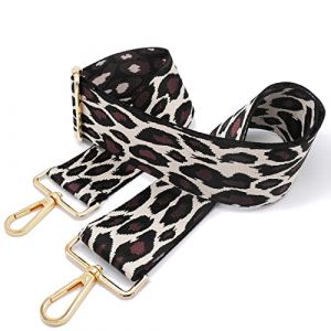 Sangle Sac Bandouliere pour a Main Sac 5cm Bandoulière Femmes Bretelle Remplacement Bag Purse Strap Réglable Bricolage Sangles C02 5cm Gold (Kocris Casa EU, neuf)
