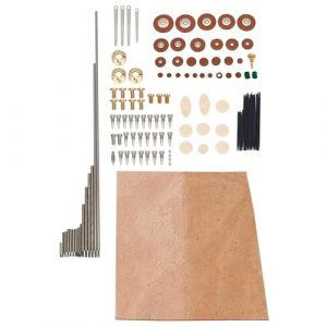 RDEXP Kit de réparation pour Saxophone ténor, coussinets, ressorts, aiguilles, feutres de pare-chocs, feuille de liège (RDEXP(10-25days to France), neuf)