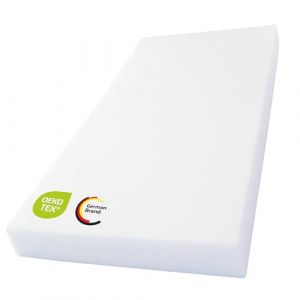 KiNDERWELT Panneau en mousse 120x60x8 cm, plaque de mousse 8 cm, rembourrage en mousse, matelas en mousse pour rembourrage DIY de meubles, surmatelas, camping, bricolage (kinderwelt-strausberg Preise inkl. MwSt., neuf)