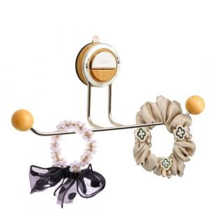 Organiseur de bandeau de cheveux pour femme, support d'élastiques de cheveux, support d'élastiques à ventouse, organisateur d'accessoires de cheveux, organisateur d'élastiques, support de bande sans (shequli, neuf)