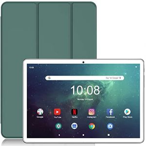 niuniutab Tablette Android,Tablette10 Pouces,16 Go de RAM 128 Go de ROM (256 Go Extensible),Caméra 2MP+ 8MP，2.5D IPS 800x1280 FHD，Grande Batterie Tablette Tactile.(Argent) (NIUNIUTAB, neuf)