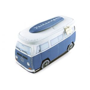BRISA VW Collection - Sac de Voyage, Trousse de Maquillage, Trousse de Toilette, en néoprène Universel Volkswagen Combi T2 (Design Bleu & Blanc/Grand) (BRISA Entertainment GmbH, neuf)