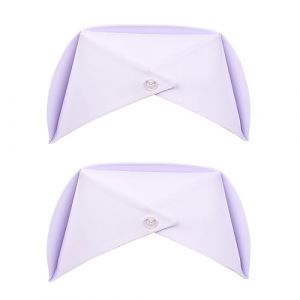 Bohue Lot de 2 chapeaux d'infirmière blancs pour infirmière, chapeau d'hirondelle, chapeau de travail médical, accessoire de costume d'infirmière, couvre-chef amusant pour fête, hôpital, cosplay (Parieo, neuf)