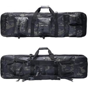 Étuis À Fusil pour Fusils,Sac De Tir Sportif,Sac Tactique Militaire,Pistolets Étui À Fusil Souple Sac De Gamme De Chasse Airsoft Carabine Tactique Sac À Dos pour Le Tir De Chasse A,81CM (JunJun Nest, neuf)