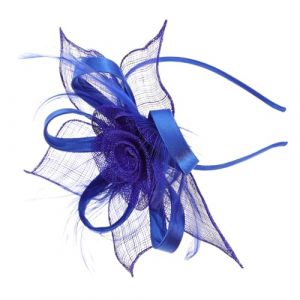 FRCOLOR bandeau kopfschmuck bandeau vintage casque à clapet vert Coiffure de banquet coiffure de la mariée Accessoires cheveux pour femmes Casque de thé Blue (Different Quality, neuf)