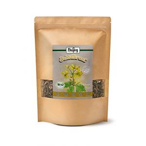 Biojoy Grande chélidoine BIO (250 g), séchée et coupée, idéale pour le thé et l'infusion (Chelidonium Majus) (Biojoy, neuf)