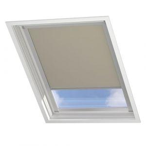 Radeco® Store de fenêtre de Toit - Occultant - Taupe - Compatible avec Velux: M04/304/1 (WINDOW-DECORATIONCOM, neuf)