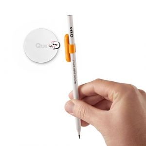 Ozio Porte-Stylos Magn&eacute;tique, Porte-Stylos pour R&eacute;frig&eacute;rateur, Clip Porte-Crayons avec Aimant, Gadgets de Bureau, Accessoires de Bureau, Orange (Ozio design, neuf)