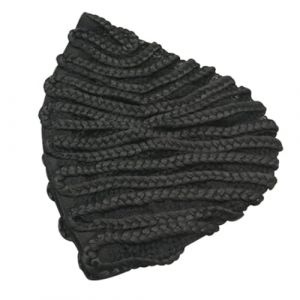Capuche de perruque tressée Crochet Braids Cap tresses Perruques Black Black Cornrow Wig Cap Wigs Synthetic Wigs Mesh Cap pour faire la perruque (hubeifeiershangmaoyouxiangongsi, neuf)