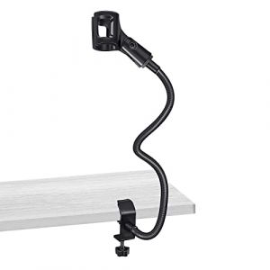 Josenidny Support de microphone flexible en col de cygne pour bureau, bras de microphone, &eacute;quipement d'enregistrement pour r&eacute;union, conf&eacute;rence, baladodiffusion (YZESheng, neuf)