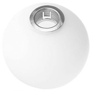 Mobestech Remplacement Des Luminaires D'abat-Jour Globe En Verre 10Cm De Diamètre Couvercle D'abat-Jour Globe En Verre Rond De Couleur Blanche Pour Lustre Applique Murale -10 * 10 * 10Cm (Cash Liu, neuf)