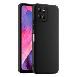 HULLIN Coque de Téléphone en Silicone Colorée, Adaptée à Honor 70 Lite 5G / Honor X8 5G / Honor X6 (6.5") - Noir (HULLIN, neuf)
