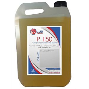 DLLUB - Huile COMPRESSEUR MIN&Eacute;RALE P 150-5 litres (DLLUB SAS, neuf)