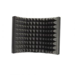 Levemolo Bouclier Isolation Microphone Abs avec &Eacute;cran Anti-bruit et Protection Vent Compatible Micro Standard Protection Humidit&eacute; et Salet&eacute; pour Enregistrement Studio (Husony, neuf)