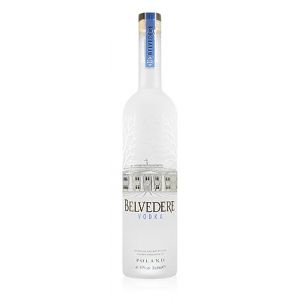 Belvedere Vodka 3,0L (40% Vol.) + Eclairage LED (PiscoSaveur, neuf)