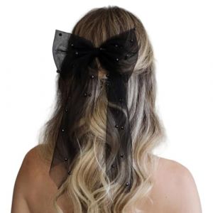 Élégante pince à cheveux princesse Veil Balletcore Chapeaux pour concours de promotion fête spectacle perles pour robe de soirée (HengYuCai, neuf)