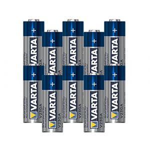 Varta V23GA/MN21/8LR932 LR23A piles alcaline 12 V Lot de 10 (P & F France, neuf)