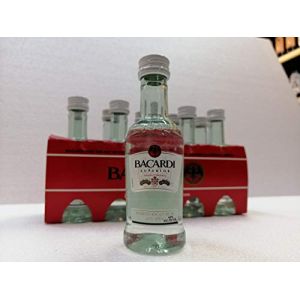 Miniature Ron Bacardi 10X5cl 40% d'alcool (Licor Carmen, neuf)
