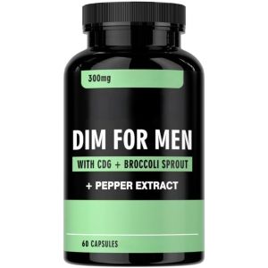 DIM pour hommes 300 mg,[Nouveau] soutient l'&eacute;quilibre hormonal et la vitalit&eacute;, 60,1Pcs (ZZRRL, neuf)