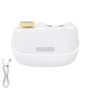 KIXZSAZ Entretien des ongles sans effort avec un coupe-ongles &eacute;lectrique 3 en 1 et un compartiment &agrave; lumi&egrave;re LED pouvant &ecirc;tre actionn&eacute; &eacute;lectriquement pour disperser efficacement les r&eacute;sidus, blanc (curriculumen, neuf)