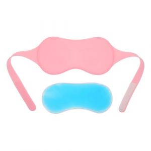 Healvian Masque de Sommeil &Eacute;lastique Gel de Silicone avec Froid Chaud Masque Lumineux pour Yeux pour Voyage D&eacute;tente et Relaxation (Le Sengyu, neuf)